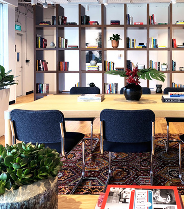 WeWork - 83 Clemenceau Ave - interior view 4